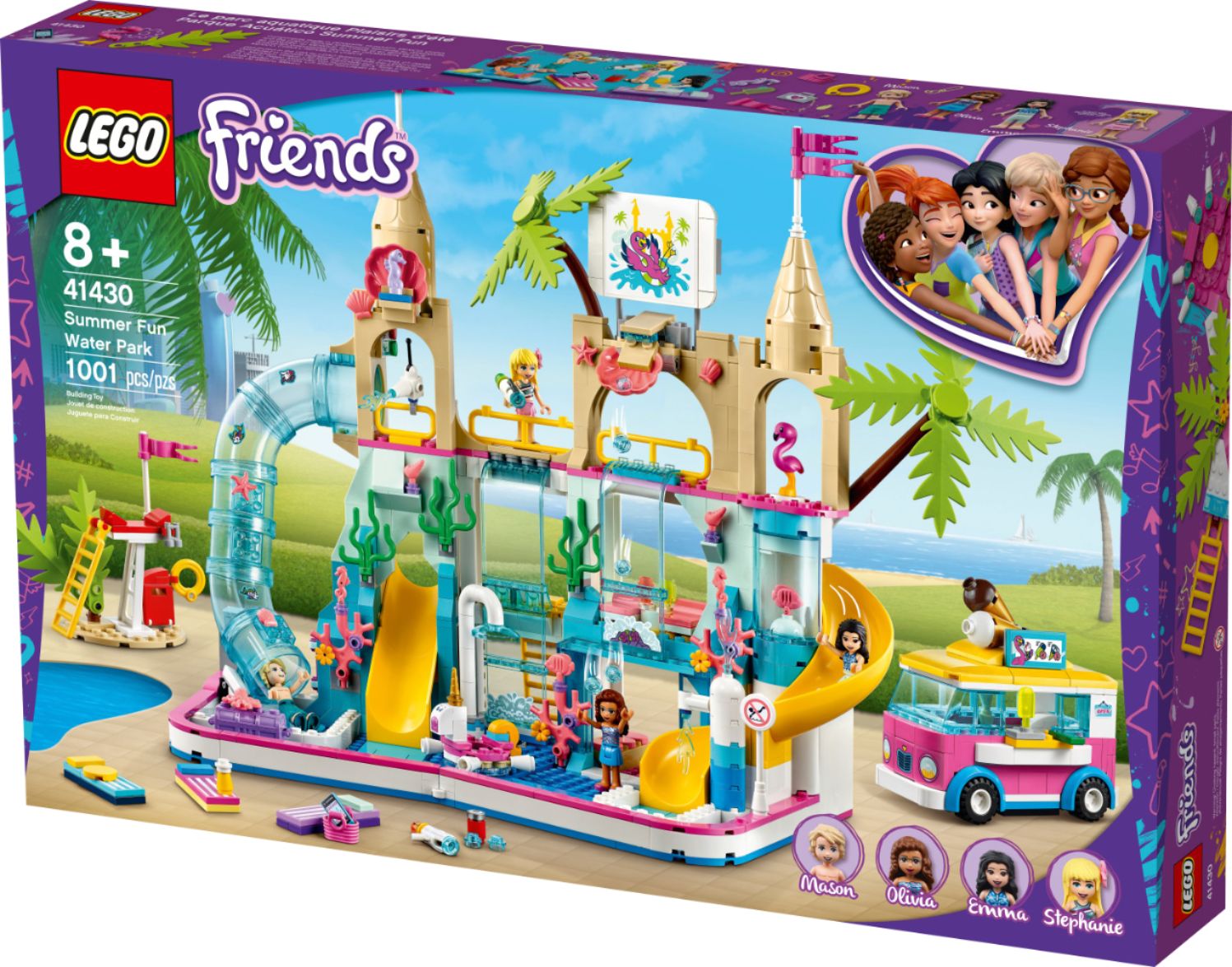 Angle View: LEGO - Friends Summer Fun Water Park 41430
