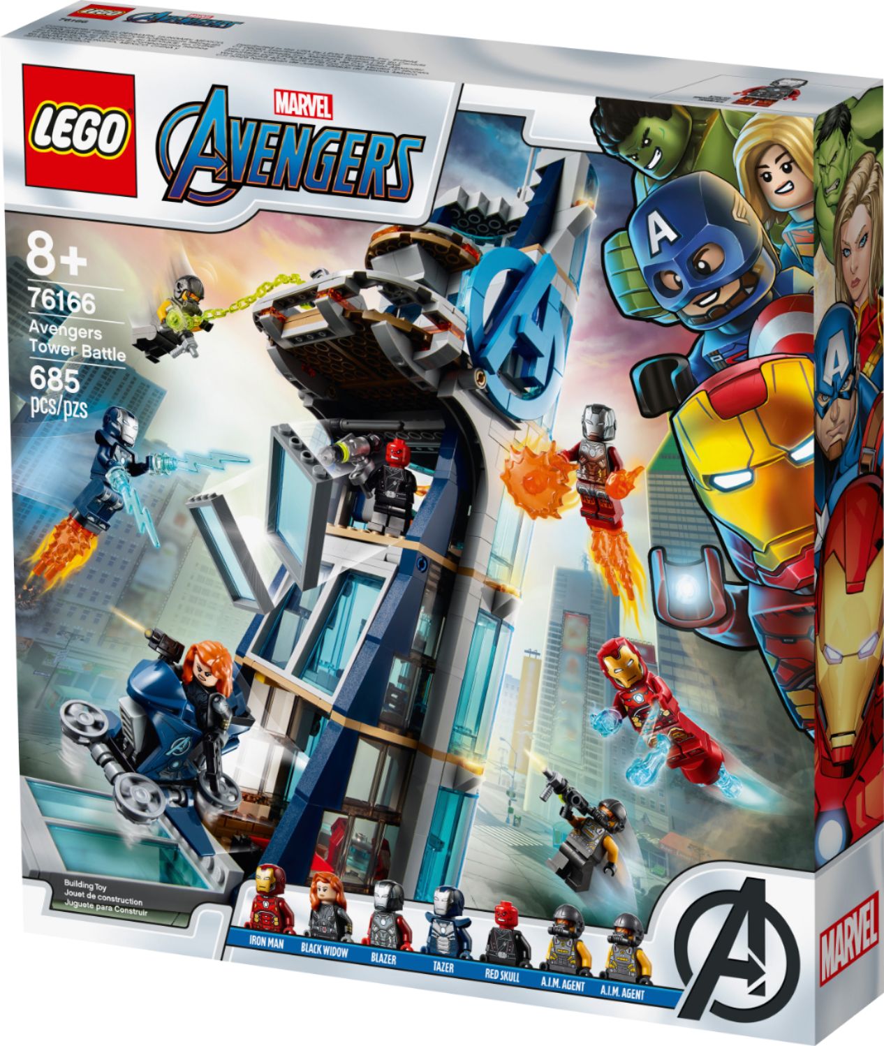 Best Buy: LEGO Super Heroes Avengers Tower Battle 76166 6308483
