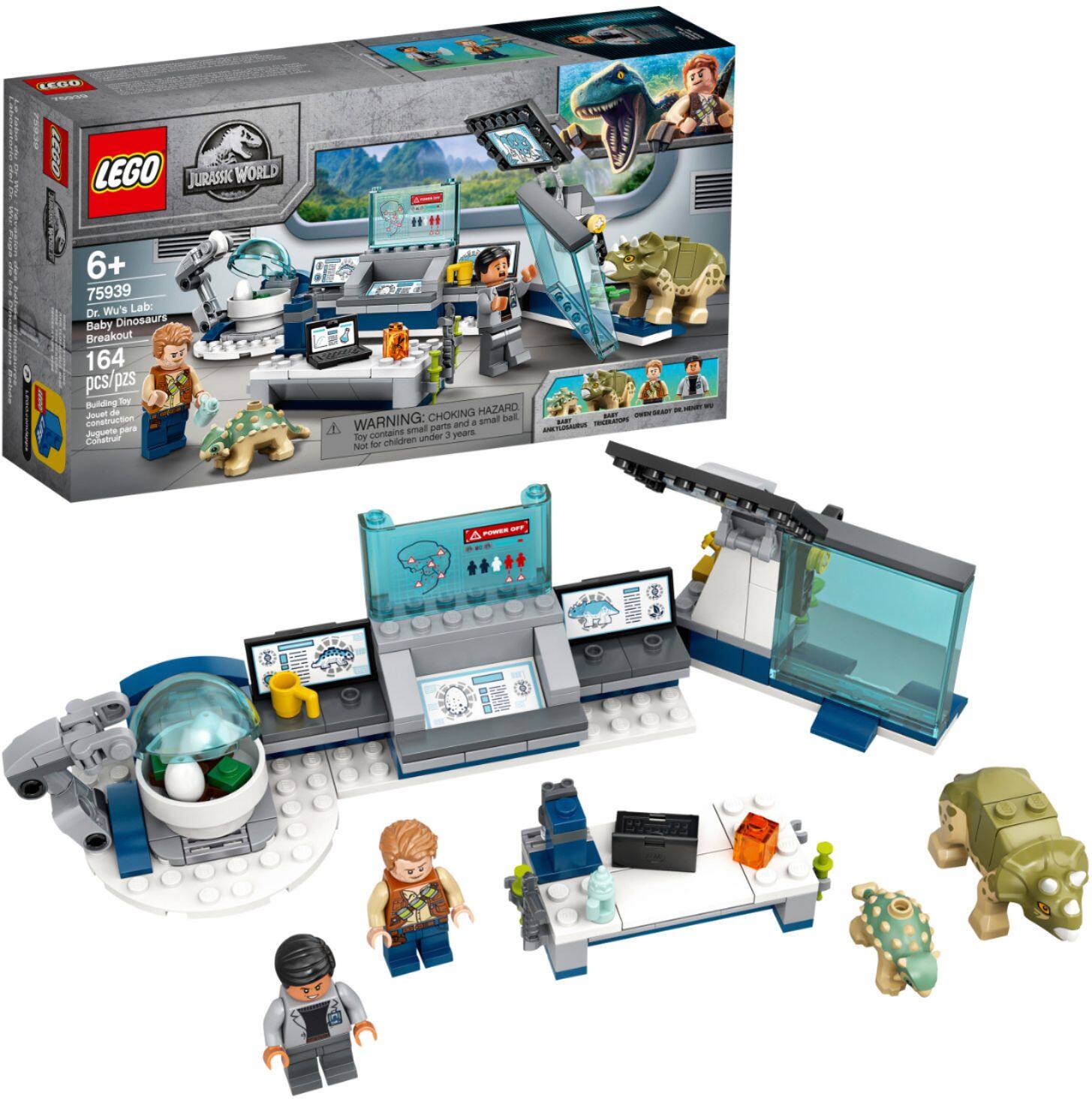 lego jurassic world playset