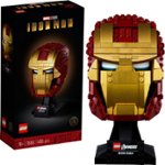 Front. LEGO - Super Heroes Iron Man Helmet 76165.