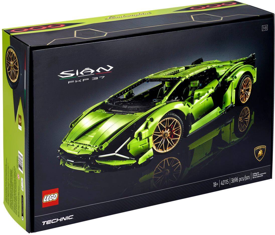 Alt View 13. LEGO - Technic Lamborghini Sin FKP 37 42115.