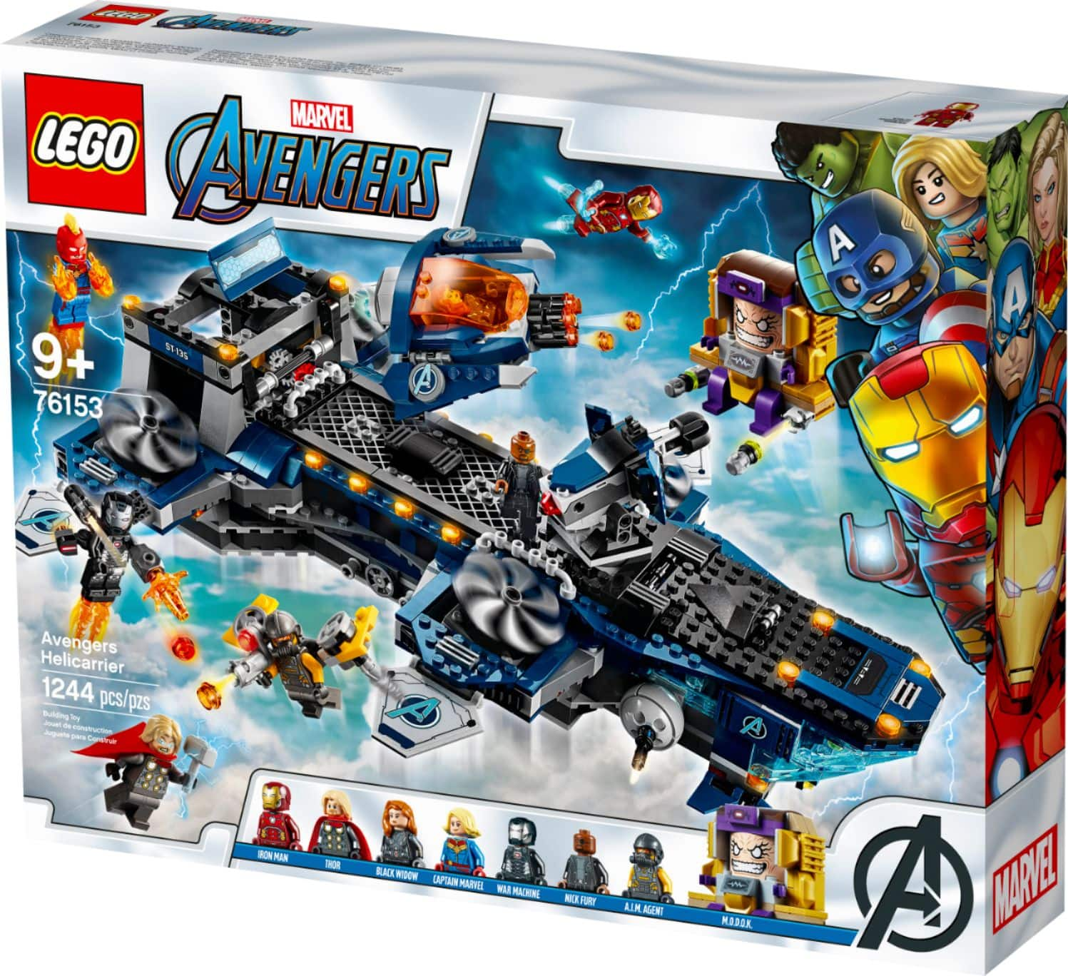 lego avengers spaceship