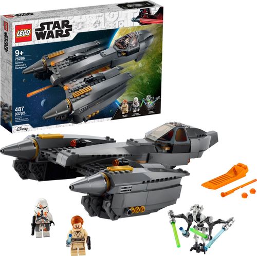 LEGO Star Wars: Revenge of the Sith General Grievous's Starfighter 75286 Spacecraft Building Toy (487 Pieces)