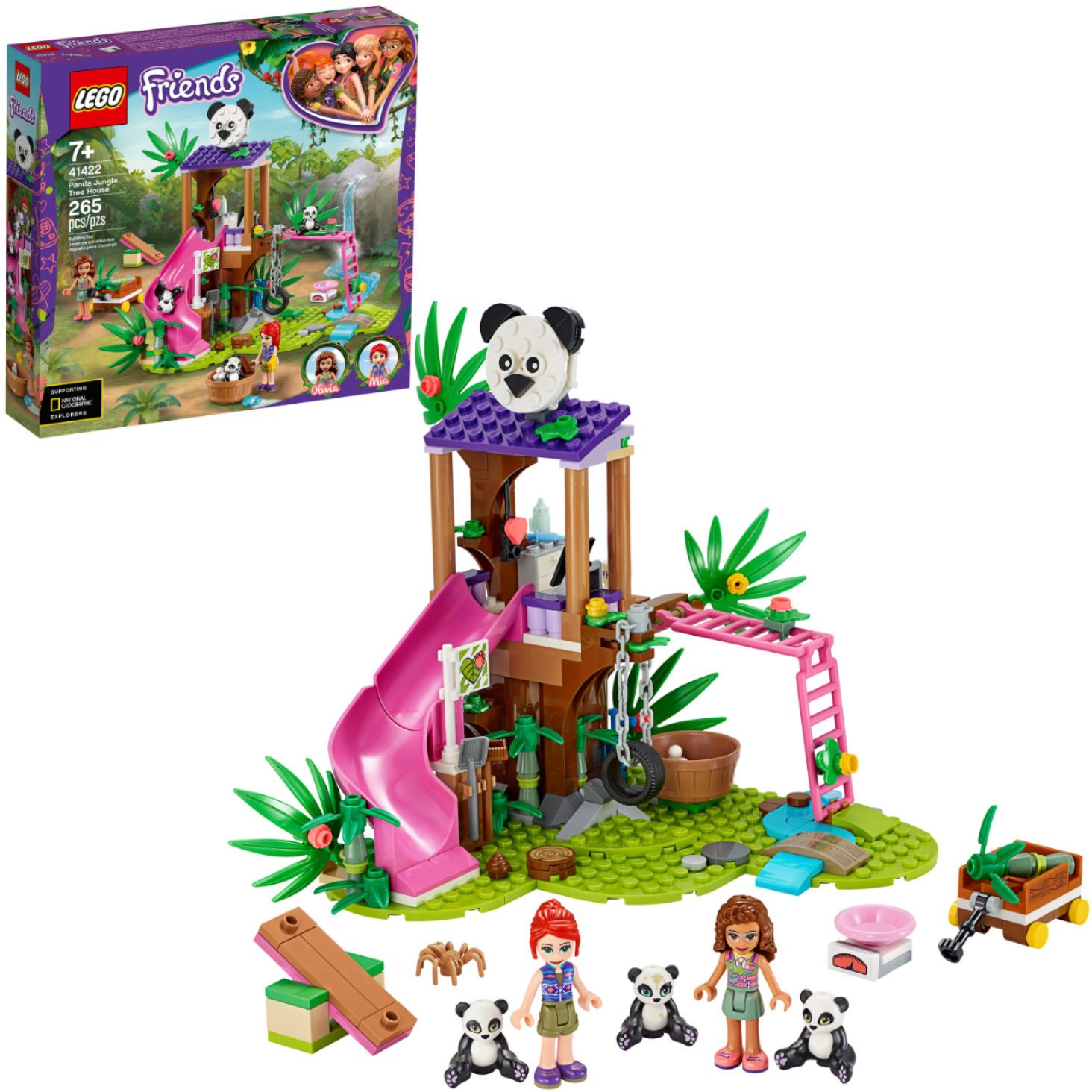 Customer Reviews: LEGO Friends Panda Jungle Tree House 41422 6289207 ...