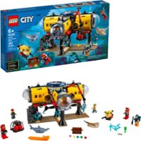 LEGO - City Oceans Ocean Exploration Base 60265 - Front_Zoom
