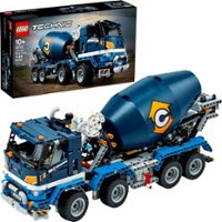 LEGO - Technic Concrete Mixer Truck 42112 - Front_Zoom