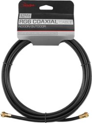 Best Buy essentials™ 12' Stereo Audio RCA Cable Black BE-HCL323 - Best Buy