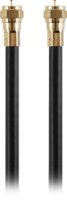 Rocketfish™ - 50' Indoor/Outdoor RG6 Coaxial Cable - Black - Front_Zoom
