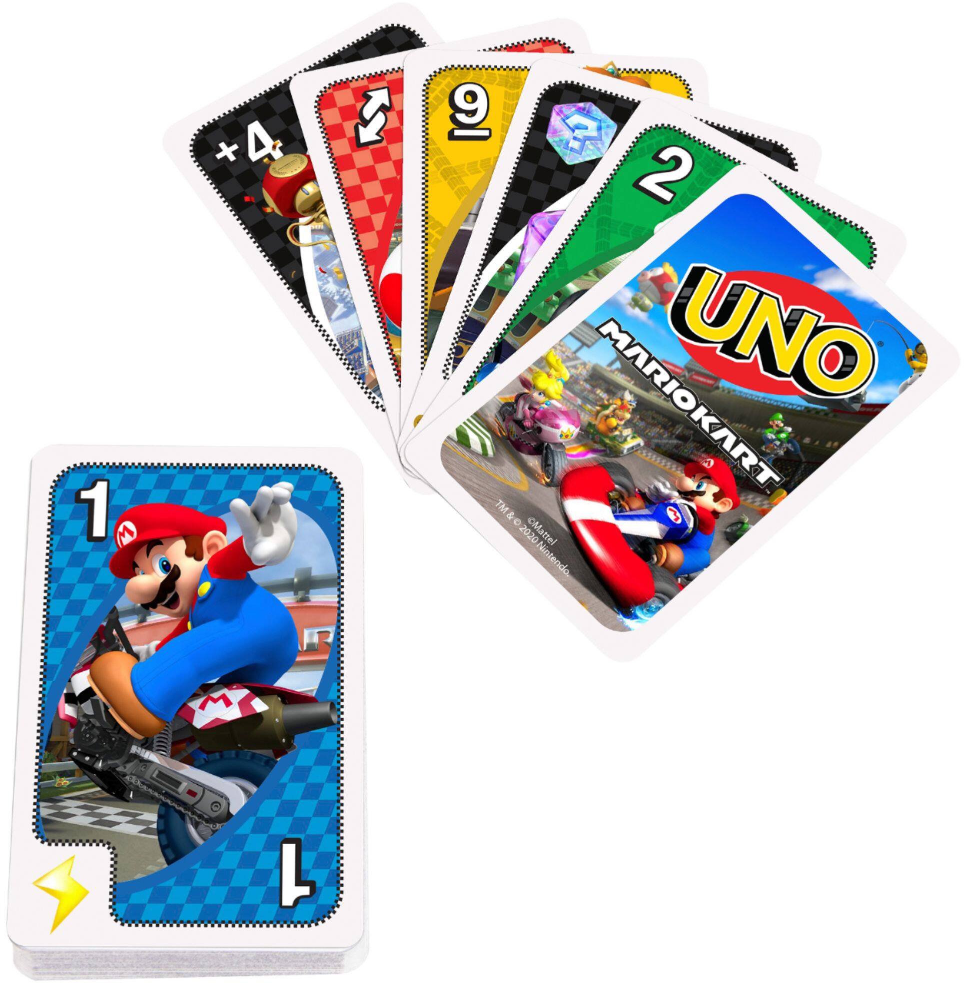 Alt View 11. Mattel - UNO Mario Kart - Multi.