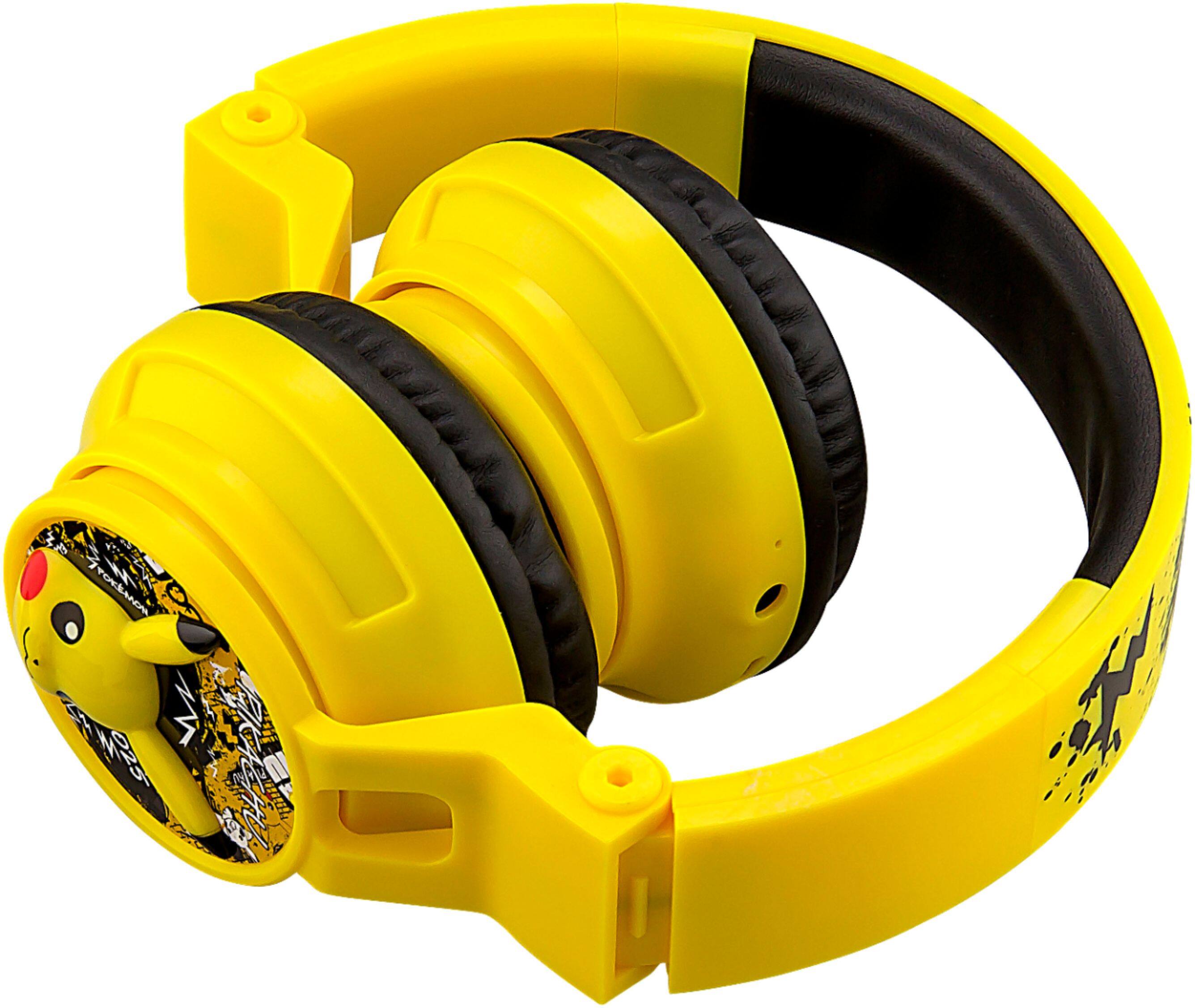 Alt View 14. KIDdesigns - eKids Pokemon Pikachu Wireless Over the Ear Headphones - yellow.