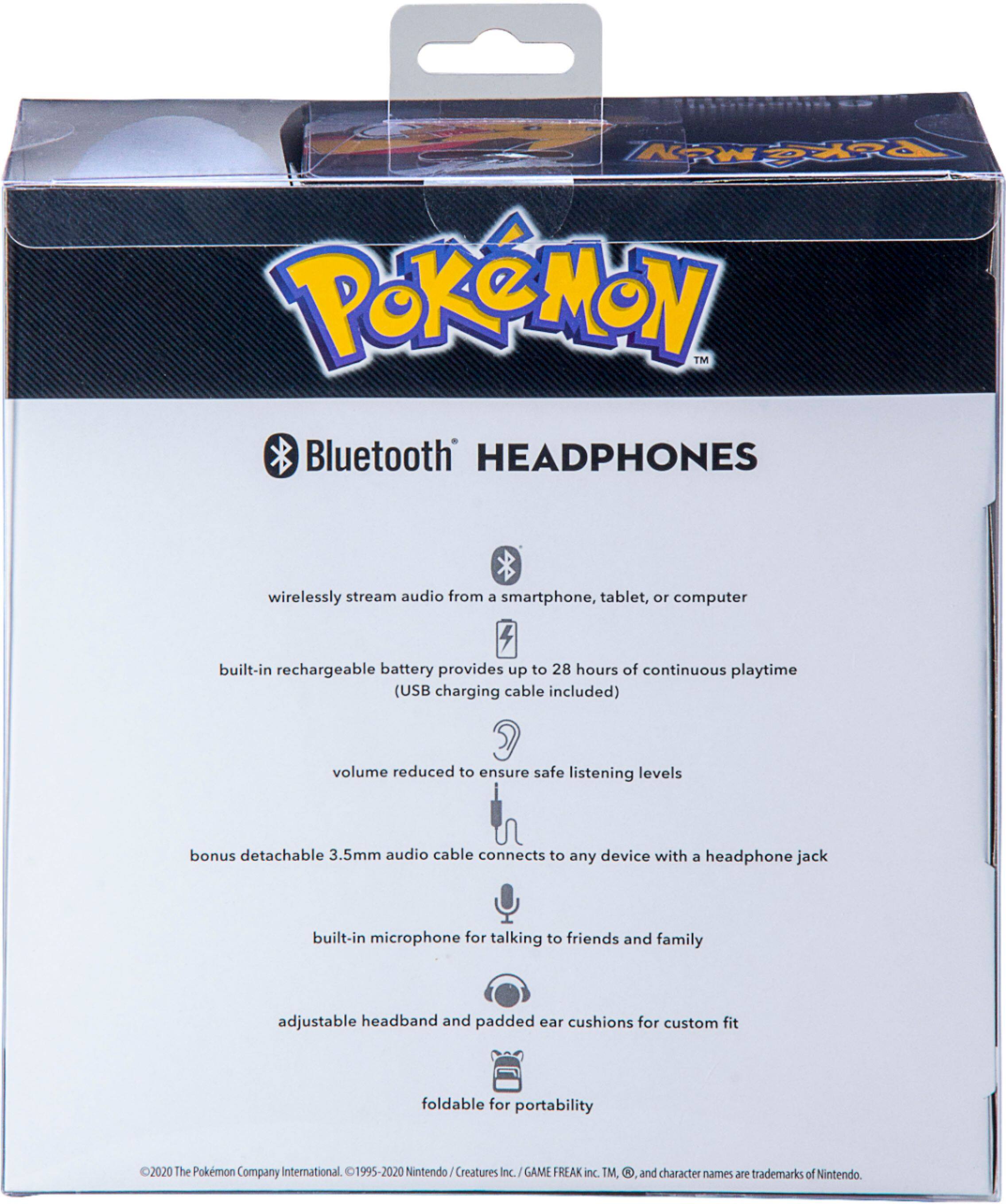Alt View 18. KIDdesigns - eKids Pokemon Pikachu Wireless Over the Ear Headphones - yellow.