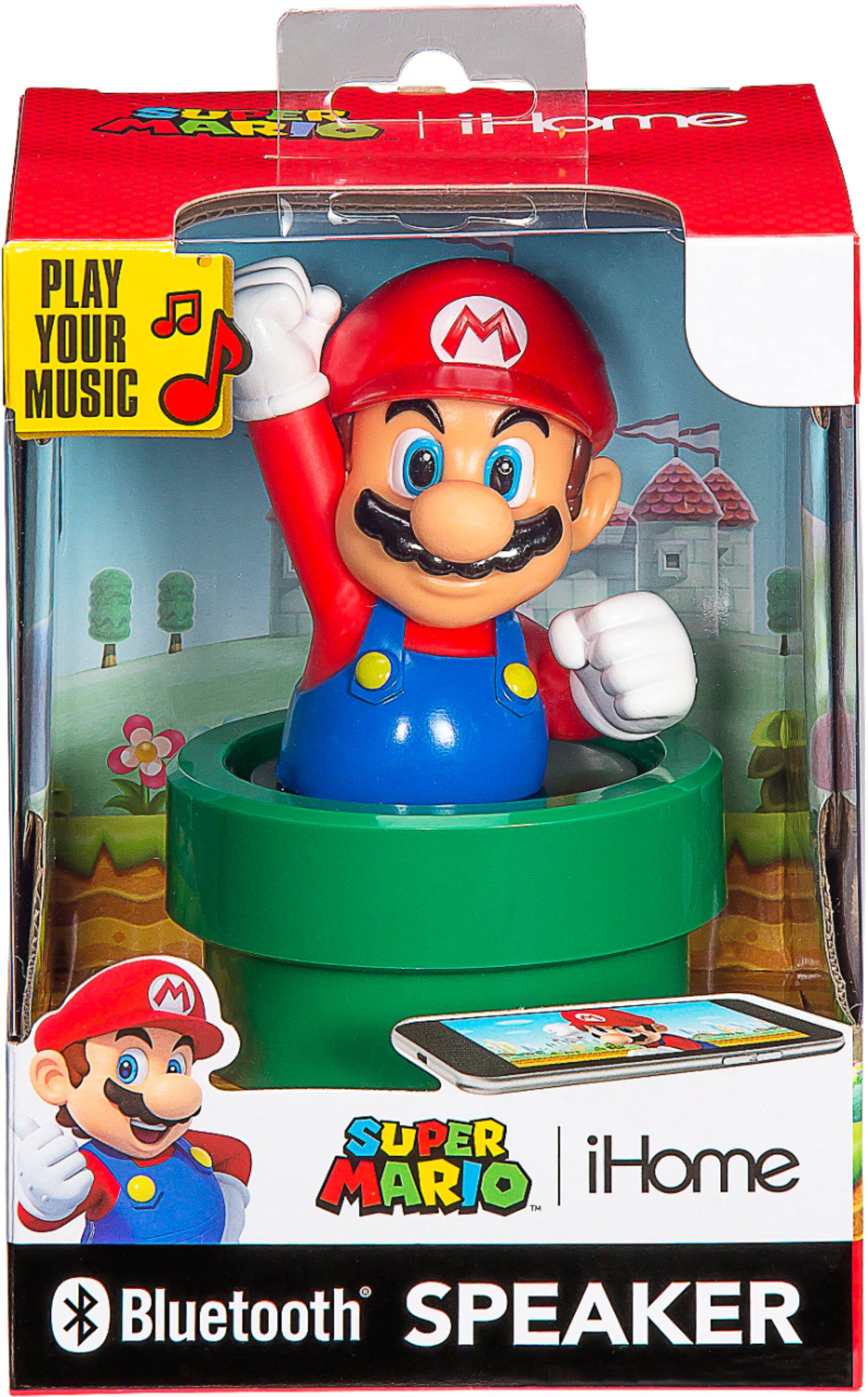 Alt View 11. eKids - Super Mario Bluetooth Speaker - Red.