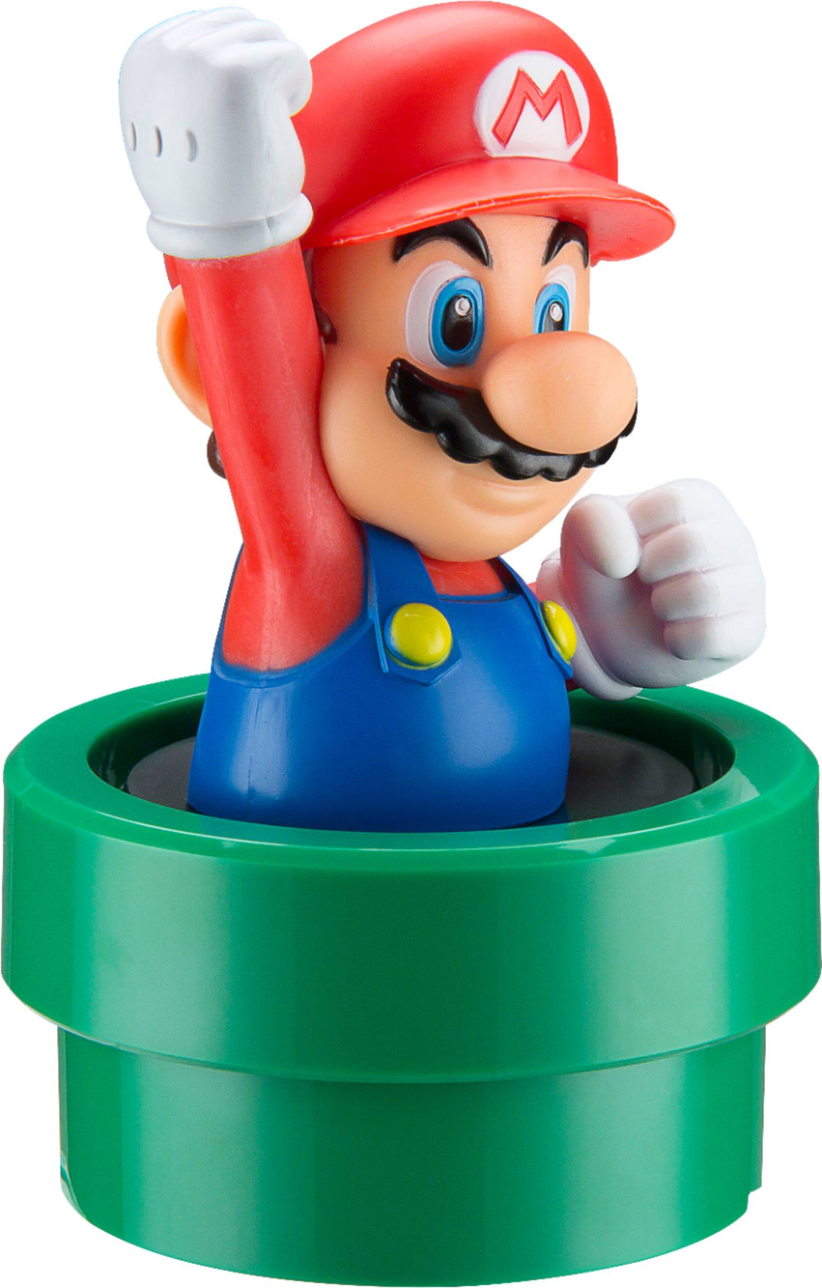Left. eKids - Super Mario Bluetooth Speaker - red.