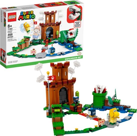 Front Zoom. LEGO - Super Mario Guarded Fortress Expansion Set 71362.