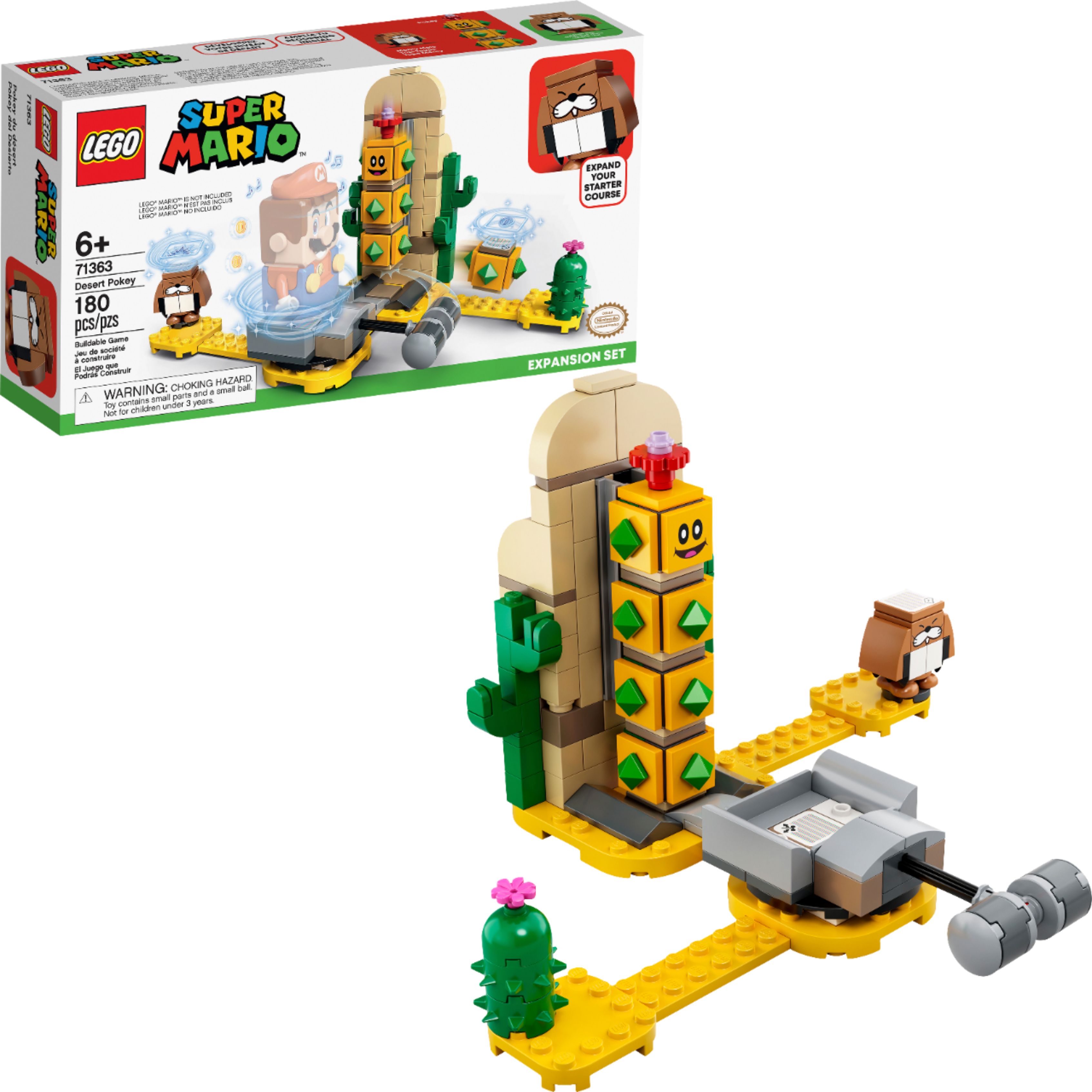LEGO Super Mario Desert Pokey Expansion Set 71363 673419319454 | eBay