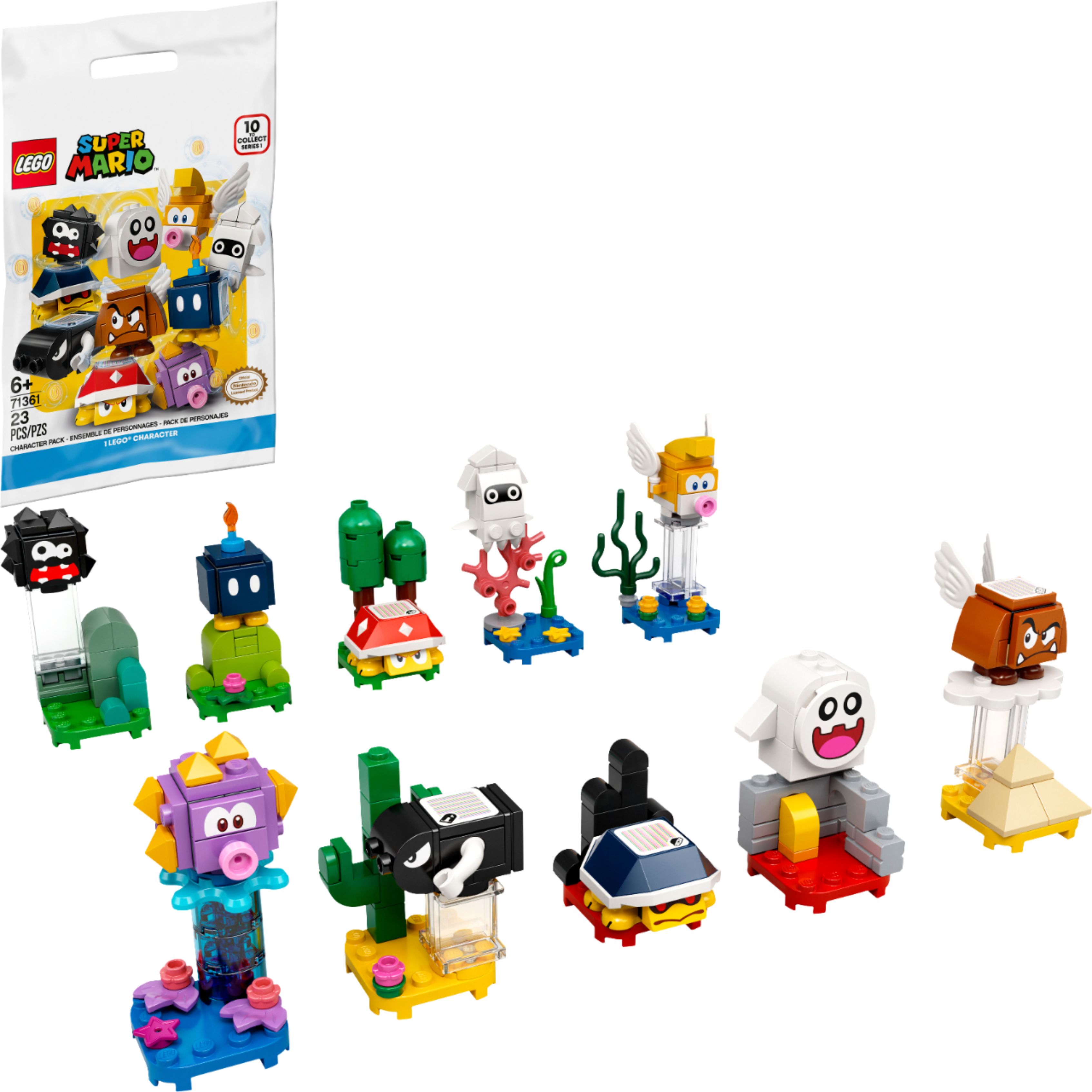 Wrap Tablet nød LEGO Super Mario Character Packs 71361 6288912 - Best Buy