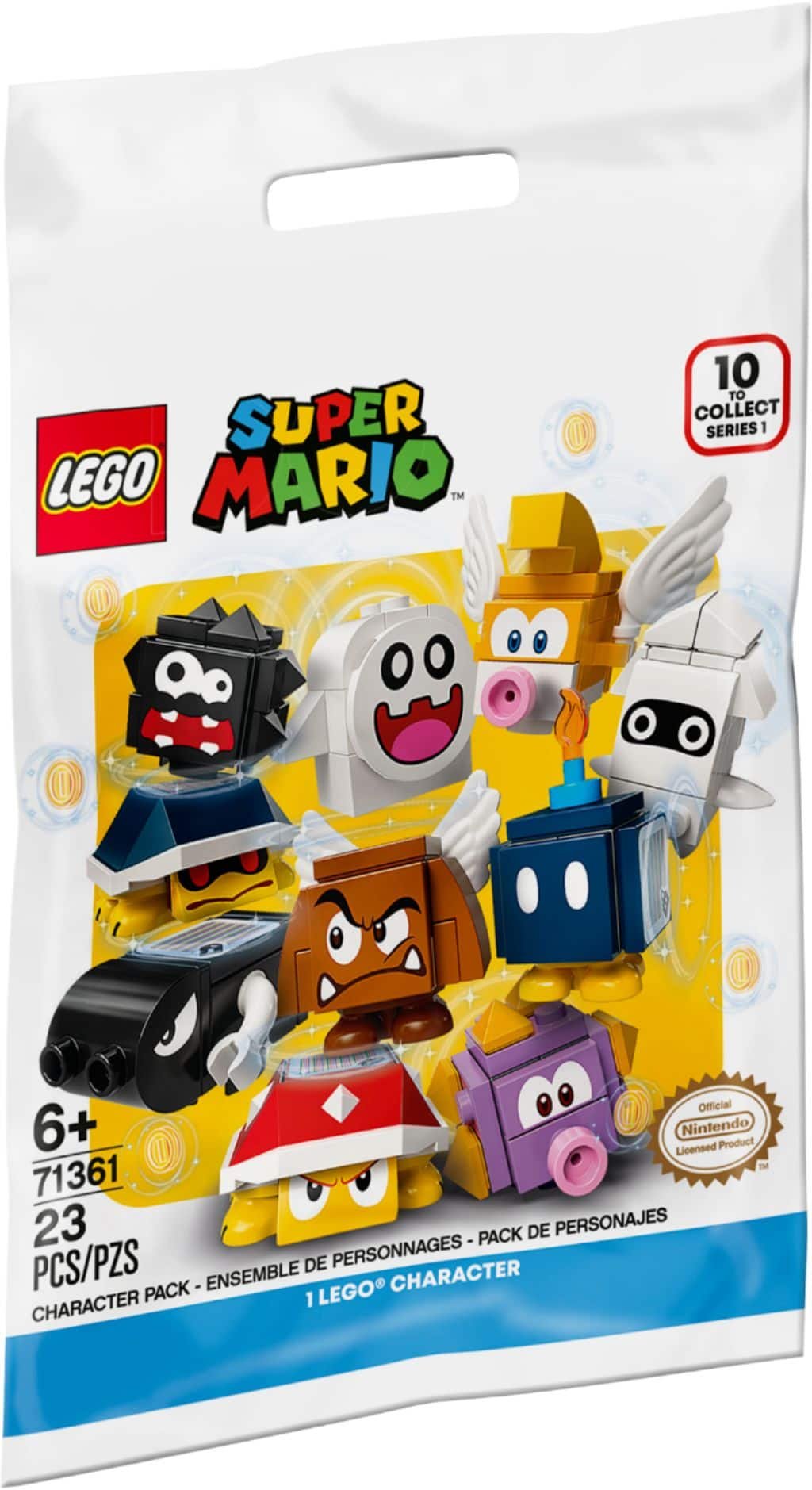 lego mario lucky block in 2023  Lego mario, Lego basic, Lego creative