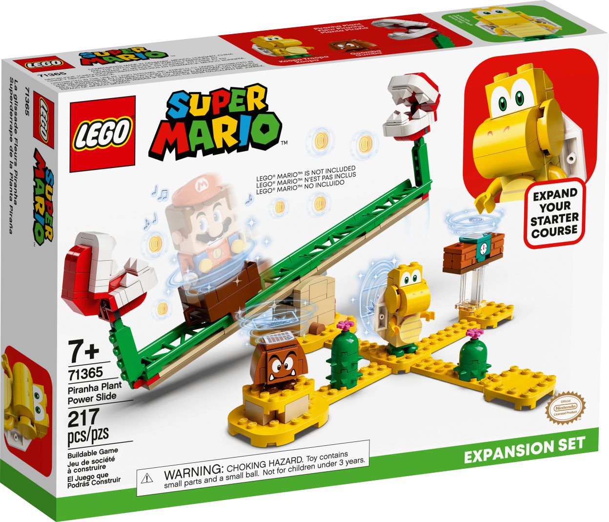 Customer Reviews: LEGO Super Mario Piranha Plant Power Slide Expansion ...