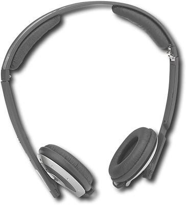 Angle Standard. Sennheiser - Collapsible Closed Supra-Aural Mini Headphones.
