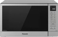 Panasonic - 1.2 Cu. Ft. 1200 Watt SN68KS Microwave with Inverter and Genius Sensor - Stainless Steel - Front_Zoom
