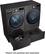 Alt View 20. LG - 7.4 Cu. Ft. Stackable Smart Gas Dryer with Steam and Built-In Intelligence - Black Steel.