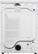 Alt View 14. LG - 7.4 Cu. Ft. Stackable Smart Gas Dryer with Steam and Built-In Intelligence - White.
