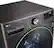 Alt View 12. LG - 5.0 Cu. Ft. High-Efficiency Stackable Smart Front Load Washer with Steam and Built-In Intelligence - Black Steel.