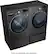 Alt View 23. LG - 5.0 Cu. Ft. High-Efficiency Stackable Smart Front Load Washer with Steam and Built-In Intelligence - Black Steel.