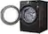 Alt View 11. LG - 5.0 Cu. Ft. High-Efficiency Stackable Smart Front Load Washer with Steam and Built-In Intelligence - Black Steel.