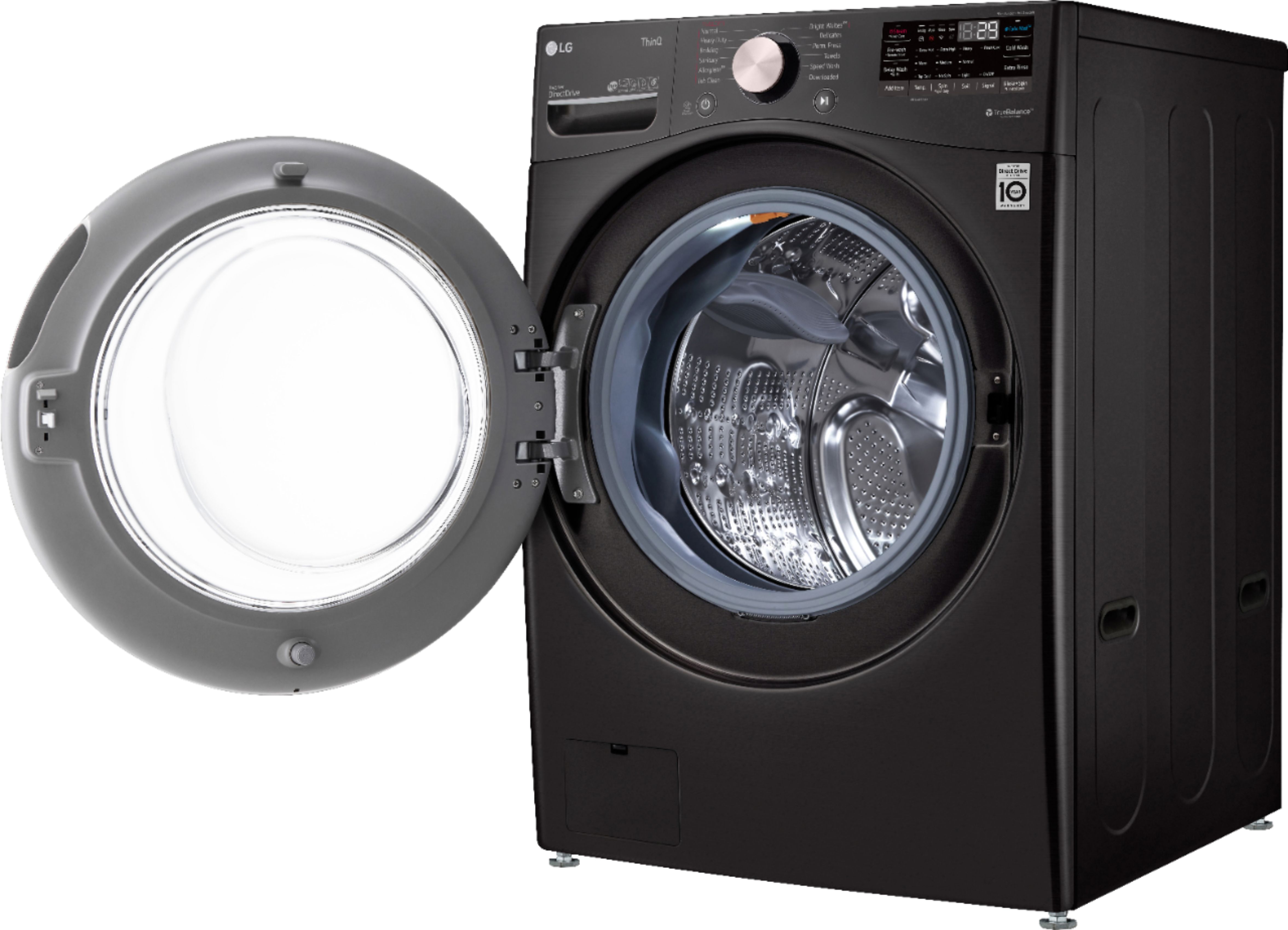 WM4000HWA LG 27 4.5 cu.ft. Ultra Large Capacity Front Load Washer with  TurboWash Steam and