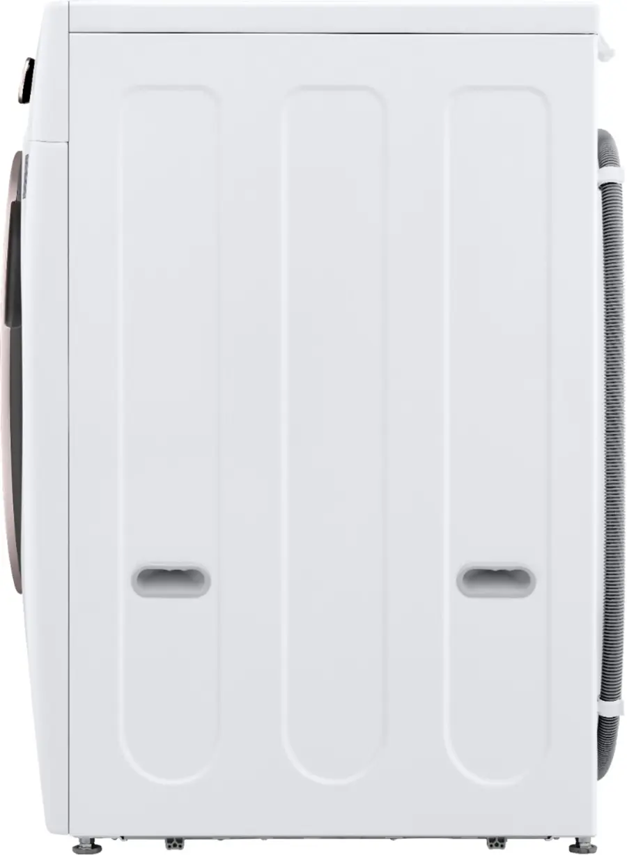Alt View 16. LG - 4.5 Cu. Ft. High-Efficiency Stackable Smart Front Load Washer with Steam and Built-In Intelligence - White.