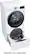 Alt View 19. LG - 5.0 Cu. Ft. High-Efficiency Stackable Smart Front Load Washer with Steam and Built-In Intelligence - White.
