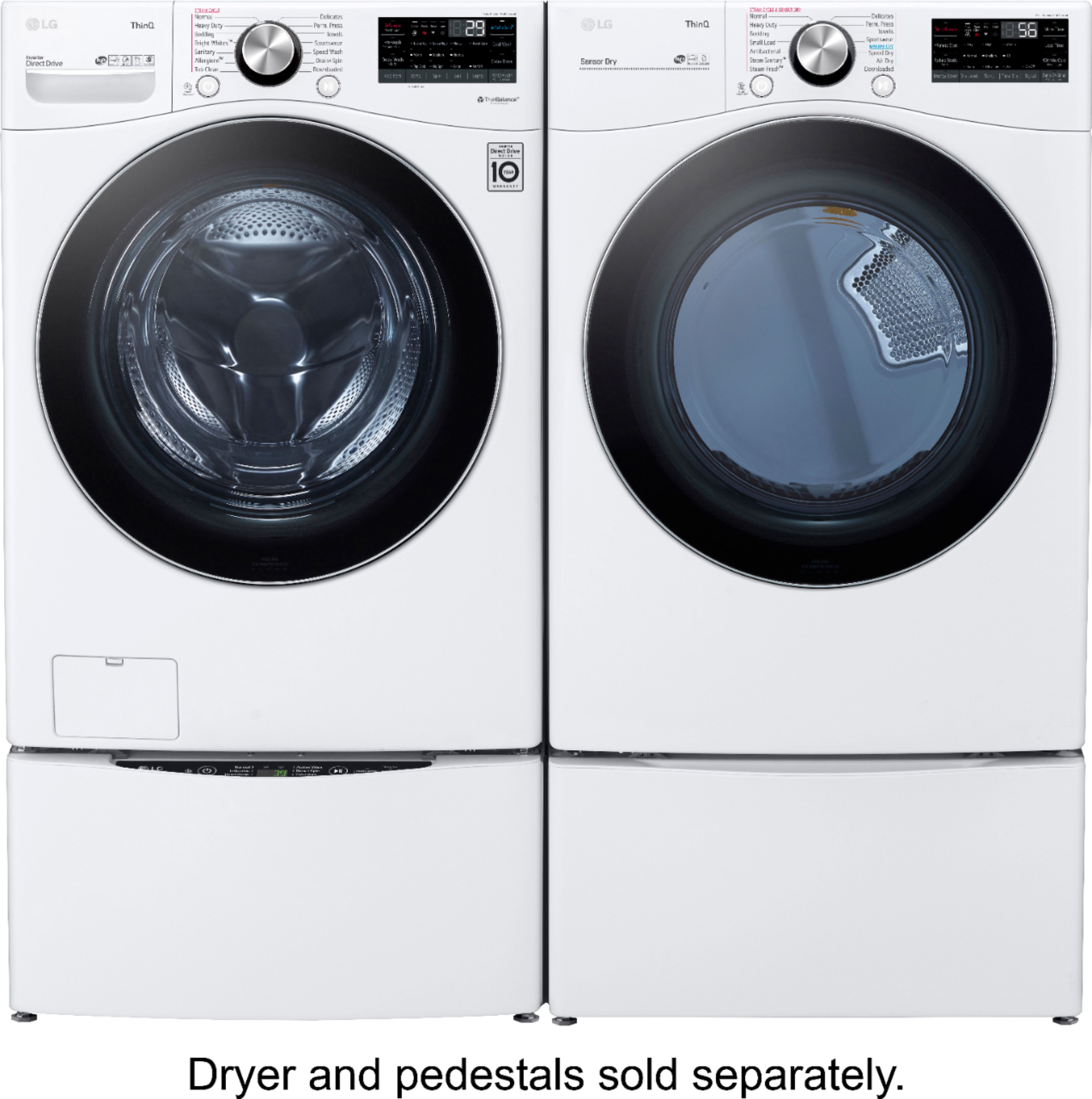 WM4200HBA by LG - 5.0 cu. ft. Mega Capacity Smart wi-fi Enabled Front Load  Washer with TurboWash™ 360° and Built-In Intelligence