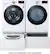 Alt View 25. LG - 5.0 Cu. Ft. High-Efficiency Stackable Smart Front Load Washer with Steam and Built-In Intelligence - White.