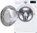 Alt View 3. LG - 5.0 Cu. Ft. High-Efficiency Stackable Smart Front Load Washer with Steam and Built-In Intelligence - White.