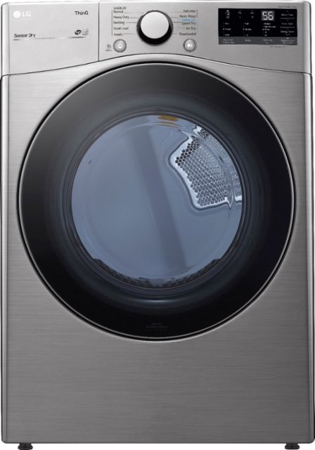 LG 7.4 cu ft 10-Cycle Electric Dryer with Smart Wi-Fi, and Built In