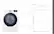 Left. LG - 7.4 Cu. Ft. Stackable Smart Gas Dryer with Steam and Built-In Intelligence - White.