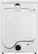 Alt View 15. LG - 7.4 Cu. Ft. Stackable Smart Electric Dryer with Steam and Built-In Intelligence - White.