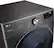 Alt View 11. LG - 7.4 Cu. Ft. Stackable Smart Electric Dryer with Steam and Built-In Intelligence - Black Steel.