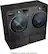 Alt View 18. LG - 7.4 Cu. Ft. Stackable Smart Electric Dryer with Steam and Built-In Intelligence - Black Steel.