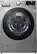 Front. LG - 4.5 Cu. Ft. High-Efficiency Stackable Smart Front Load Washer with Steam and 6Motion Technology - Graphite Steel.