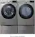 Alt View 21. LG - 4.5 Cu. Ft. High-Efficiency Stackable Smart Front Load Washer with Steam and 6Motion Technology - Graphite Steel.