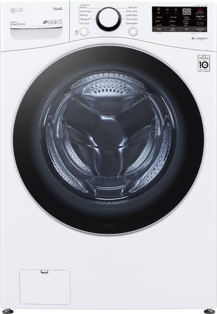 LG 4.5 Cu. Ft. High Efficiency Stackable Smart Front Load Washer