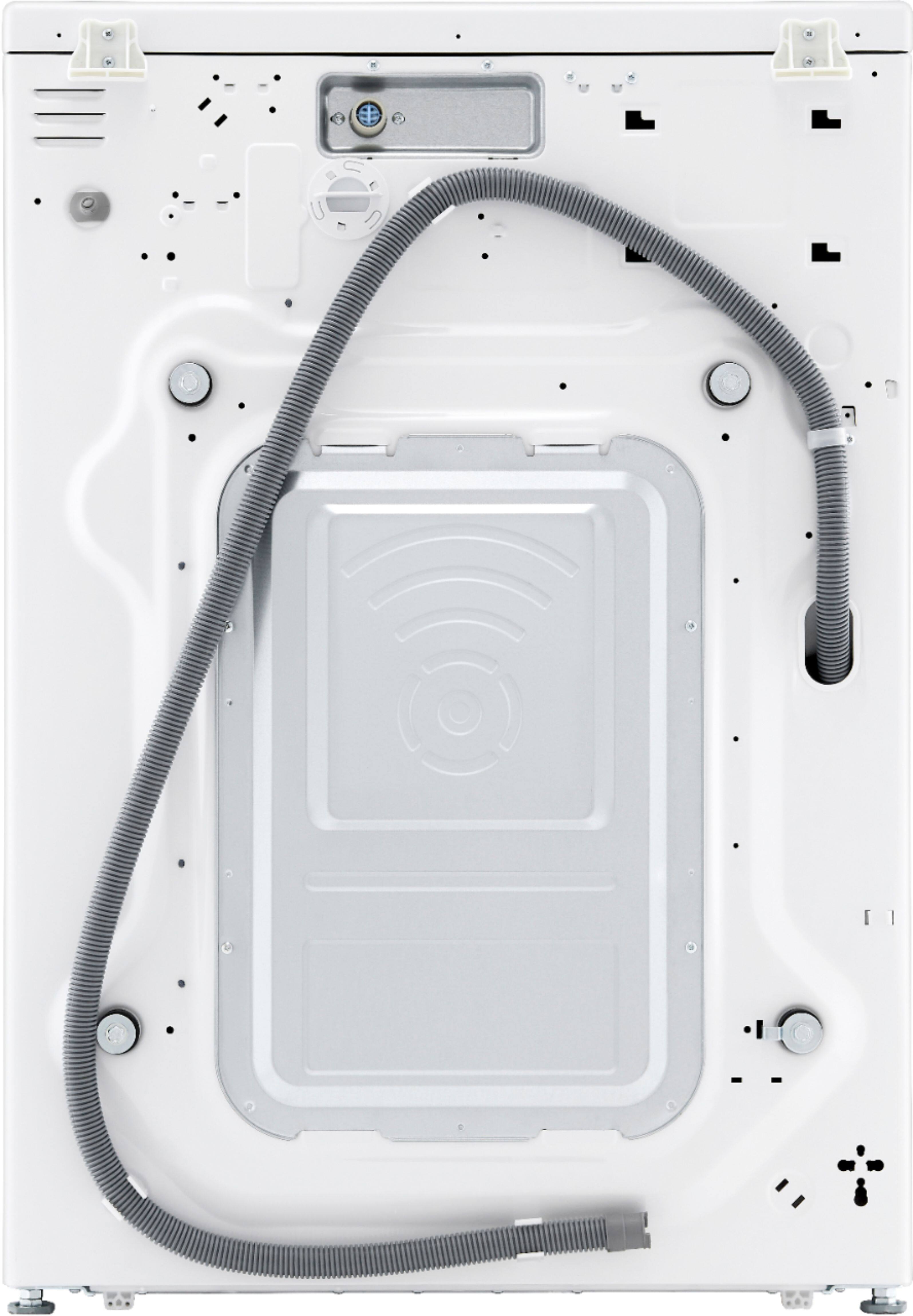 Alt View 14. LG - 4.5 Cu. Ft. High-Efficiency Stackable Smart Front Load Washer with Steam and 6Motion Technology - White.