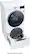 Alt View 18. LG - 4.5 Cu. Ft. High-Efficiency Stackable Smart Front Load Washer with Steam and 6Motion Technology - White.