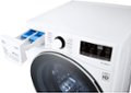 Alt View Zoom 1. LG - 4.5 Cu. Ft. High Efficiency Stackable Smart Front Load Washer with Steam and 6Motion Technology - White.