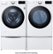 Alt View Zoom 21. LG - 4.5 Cu. Ft. High Efficiency Stackable Smart Front Load Washer with Steam and 6Motion Technology - White.