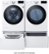 Alt View Zoom 25. LG - 4.5 Cu. Ft. High-Efficiency Stackable Smart Front Load Washer with Steam and 6Motion Technology - White.