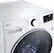 Alt View 2. LG - 4.5 Cu. Ft. High-Efficiency Stackable Smart Front Load Washer with Steam and 6Motion Technology - White.