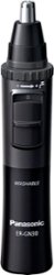 Panasonic - Men’s Ear and Nose Hair Trimmer, Wet Dry Hypoallergenic Dual Edge Blade - ER-GN30-H - Black - Angle_Zoom